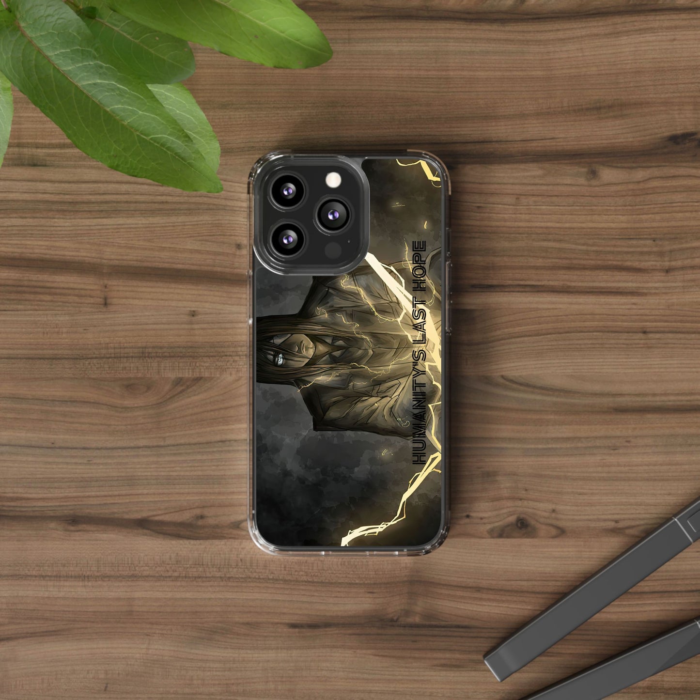 Eren Yeager | Premium Anime Clear Impact Phone Case